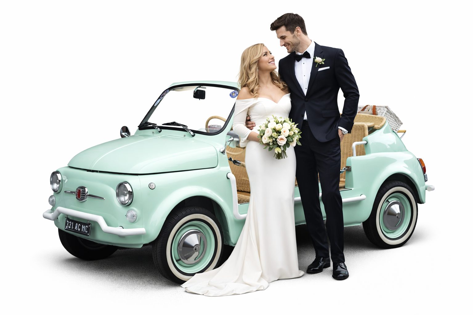 imaggine-coppia-di-sposi-con-una-macchina-vintage